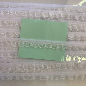 3 Inch (7.5mm) Soft Polyester Horsehair Braid, 22 Yard Roll (Green)